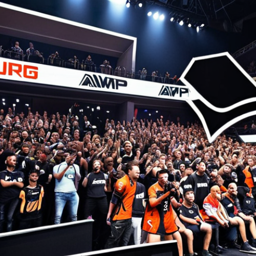 Home 6 **Prompt:** "FalleN AWP clutch ELEAGUE Major 2017, SK Gaming vs Virtus.pro, intense moment, crowd roaring, dramatic lighting."