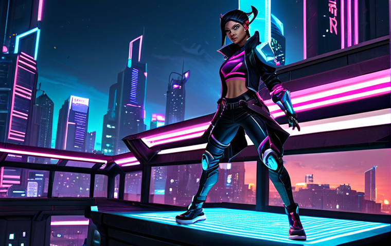Akali in a cyberpunk setting** "Akali, the Rogue Assassin from League of Legends, standing on a neon-lit rooftop in a futuristic cyberpunk city, fully clothed in her K/DA ALL OUT outfit, appropriate attire, safe for work, dynamic pose, perfect anatomy, well-formed hands, digital painting, high quality, professional illustration, family-friendly." **