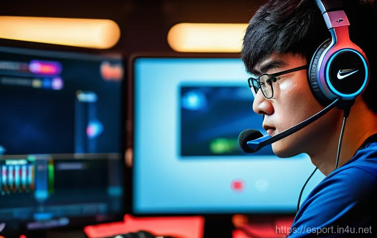 LOL 명경기 클립 정리 - **Champions' Euphoria - A Historic Victory Celebration** Five young adult esports players, a mix...